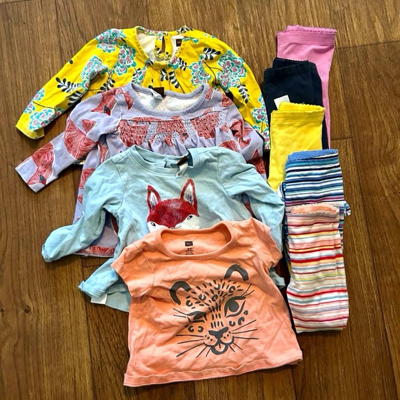 Tea Collection Other - Tea Collection baby girl clothing bundle